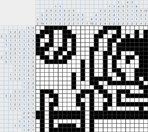 Hanjie puzzle